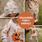 0.5m Jersey Halloween Party Animals