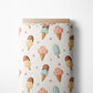 0.5m BIO French Terry Happy Icecream