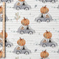 0.5m BIO French Terry Happy Halloween
