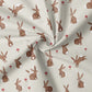 0.5m BIO French Terry Happy Rabbit