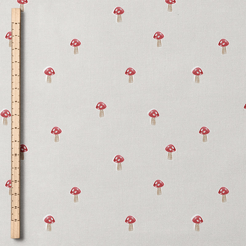 0.5m BIO French Terry Happy Toadstool *VORBESTELLUNG*