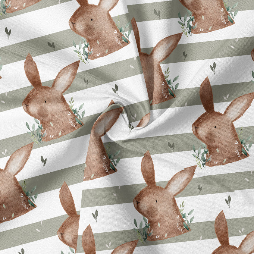 0.5m BIO French Terry Hase Neville Tea *VORBESTELLUNG*