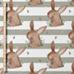 0.5m BIO French Terry Hase Neville Tea *VORBESTELLUNG*