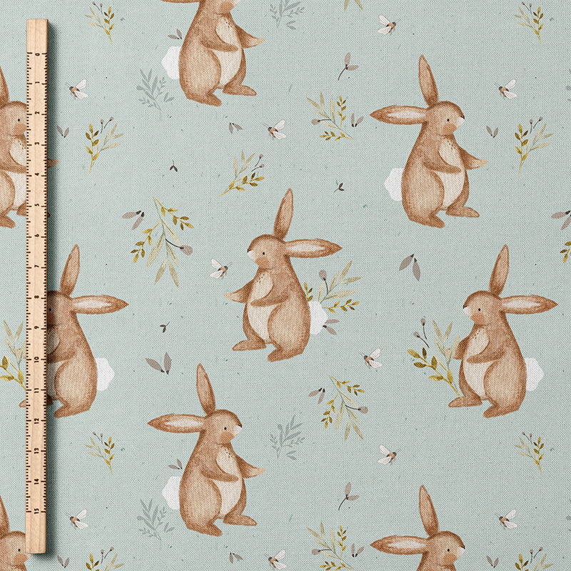 0.5m BIO French Terry Hase Tammi chalk *VORBESTELLUNG*