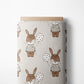 0.5m BIO French Terry Hase mit Luftballon