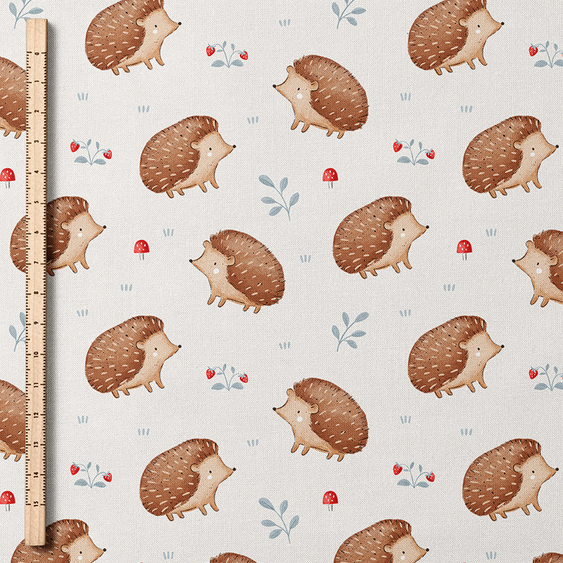 0.5m BIO French Terry Hedgehog