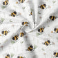 0.5m BIO French Terry Hello Spring grid *VORBESTELLUNG*