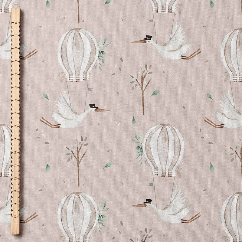 0.5m BIO French Terry Hello World Cotton *VORBESTELLUNG*