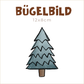 Bügelbild Herbsties Tanne | 12x8cm