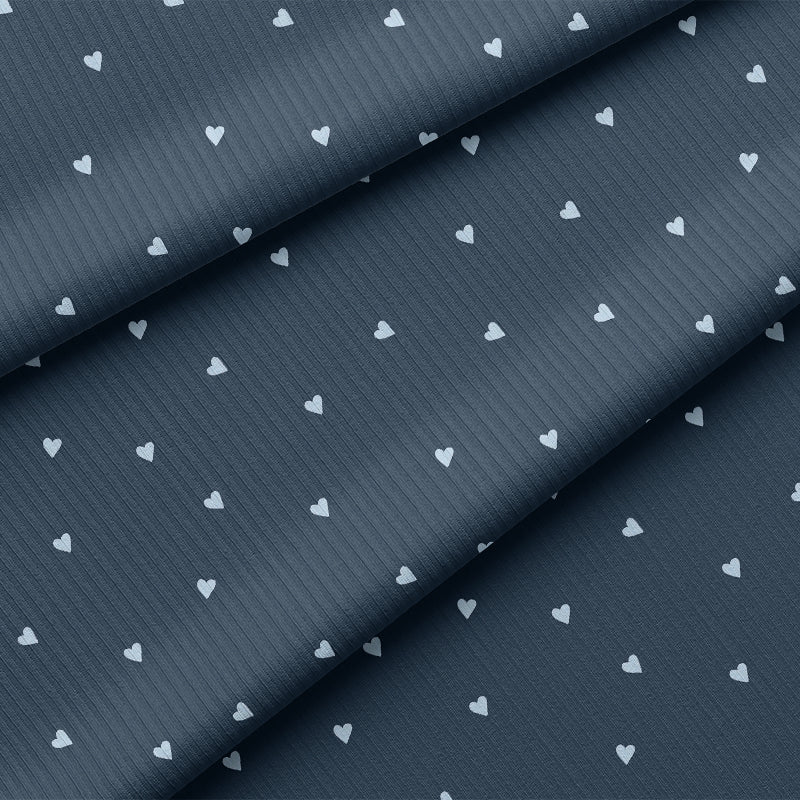 0.5m BIO Rippjersey Herzen blau *COMING SOON*