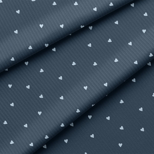 0.5m BIO Rippjersey Herzen blau *COMING SOON*