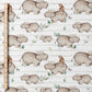 0.5m BIO French Terry Hippo Wilda rice *VORBESTELLUNG*