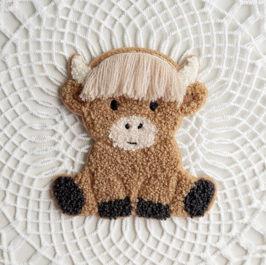 Chenille Patch: Hochlandrind