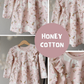 0.5m Baumwolle Honey cotton *VORBESTELLUNG: Lieferzeit 4-6 Wochen*