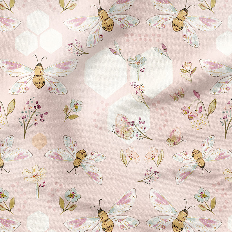 0.5m BIO French Terry Honey cotton