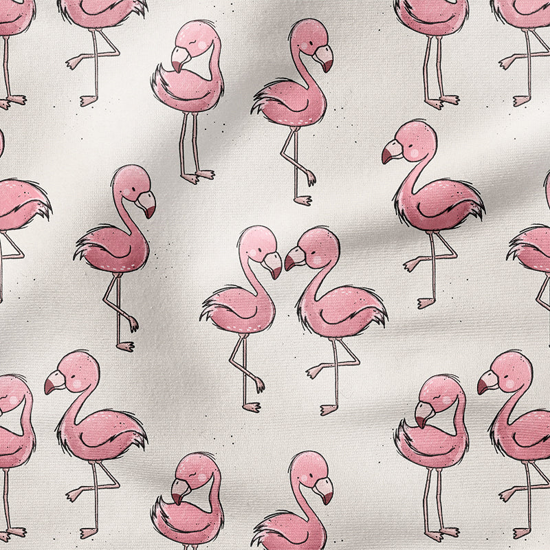 0.5m BIO French Terry Flamingooo *STOFFÜBERSICHT*