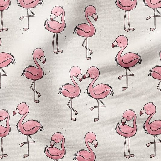 0.5m BIO French Terry Flamingooo *STOFFÜBERSICHT*