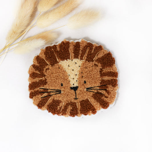 Chenille Patch: Löwe Leon | 11x9cm