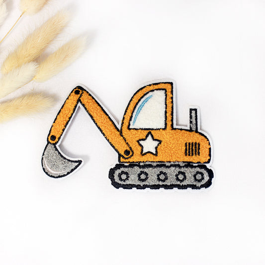 Chenille Patch: Bagger | 8x13,5cm