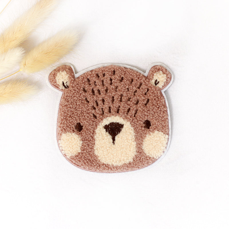 Chenille Patch: Bär | 8x9cm