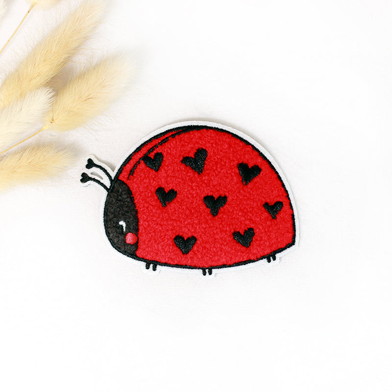 Chenille Patch: Love-Bug | 6,5x9cm