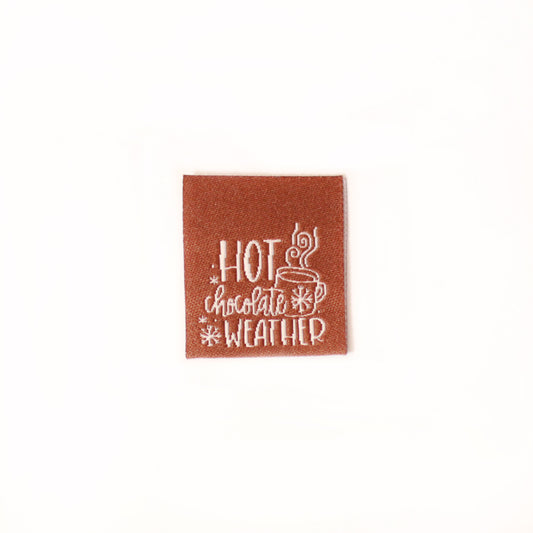 Weblabel Hot Chocolate Weather | 4er Pack