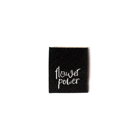 Weblabel Flowerpower | 4er Pack