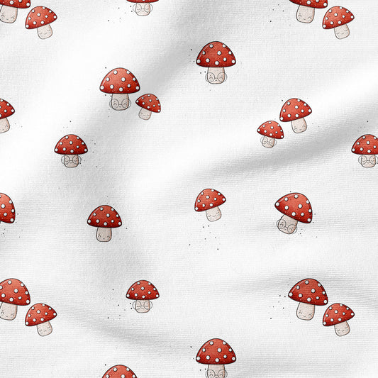 0.5m BIO French Terry Mini-Mushroom *STOFFÜBERSICHT*