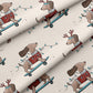 0.5m BIO Ribjersey Dackel-Weihnachten