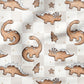 0.5m BIO French Terry Dino-Lebkuchen