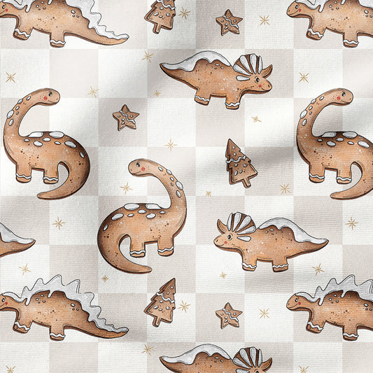 0.5m BIO French Terry Dino-Lebkuchen