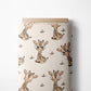 0.5m BIO French Terry Giraffe Gina