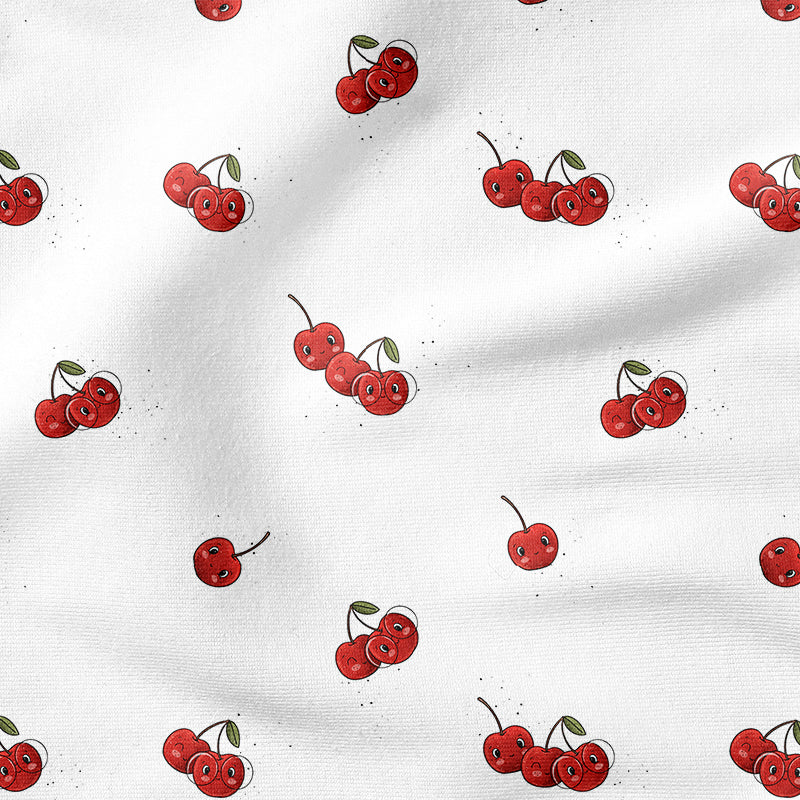 0.5m BIO French Terry Kirsche Mini