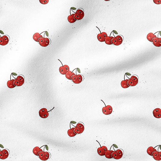 0.5m BIO French Terry Kirsche Mini