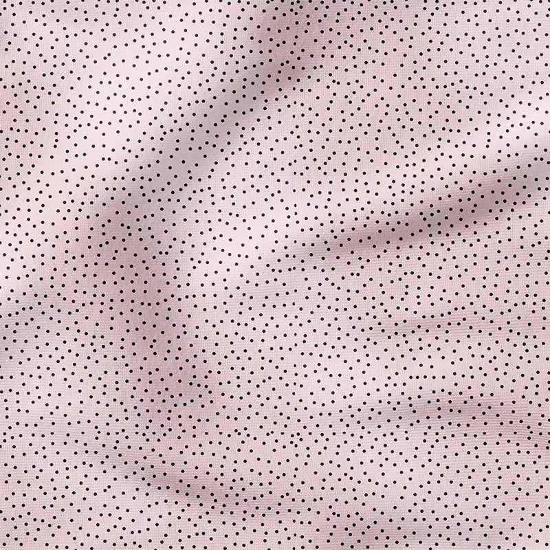 0.5m BIO French Terry Dotties rosa