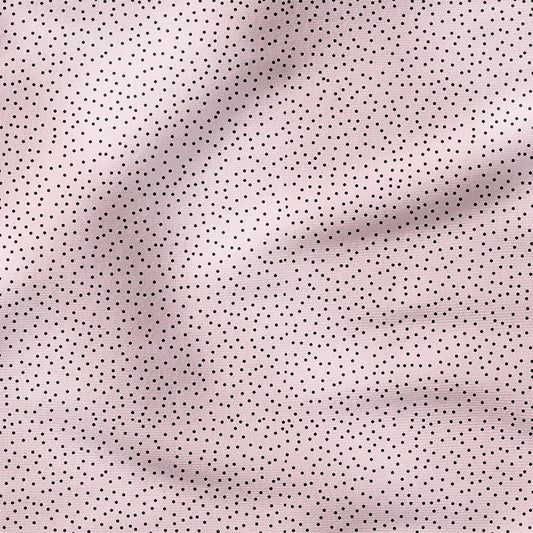 0.5m BIO French Terry Dotties rosa