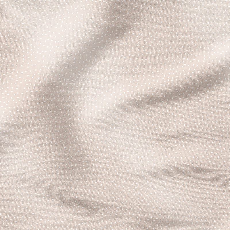 0.5m BIO French Terry Dotties beige *STOFFÜBERSICHT*