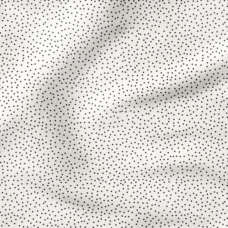 0.5m BIO French Terry Dotties weiß *STOFFÜBERSICHT*