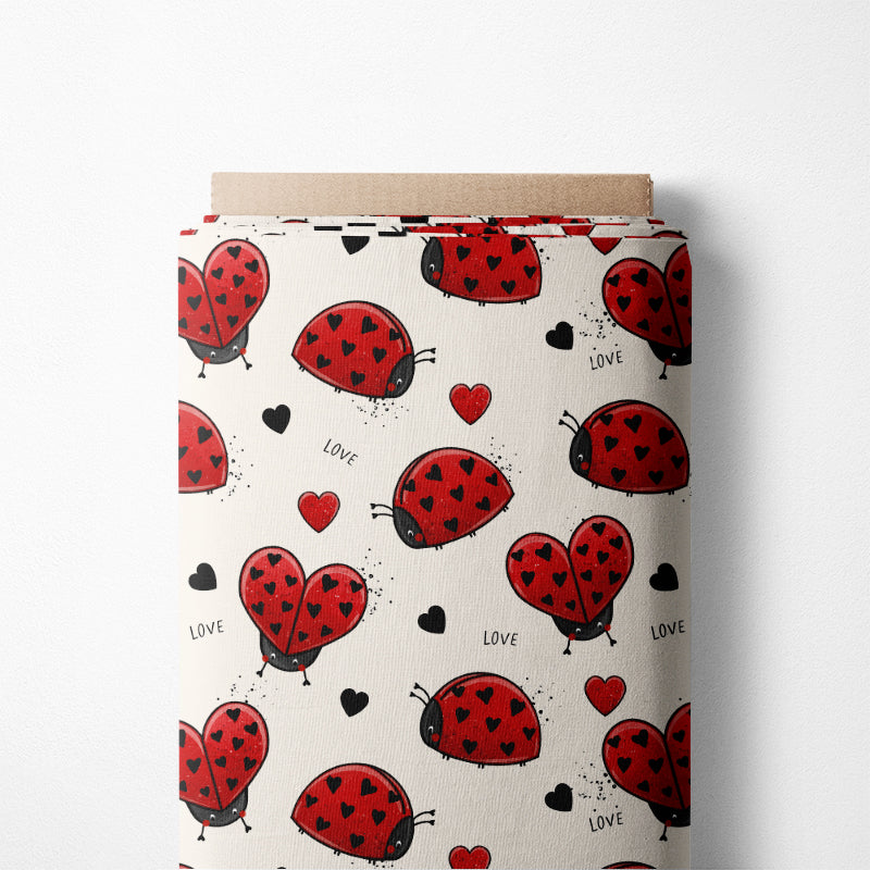 0.5m BIO Ribjersey Love Bugs