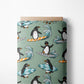 0.5m BIO French Terry Pinguin-Surfing