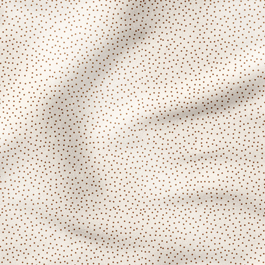 0.5m BIO French Terry Dotties milk