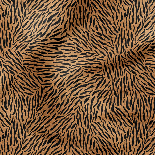 RESTSTÜCK 130cm BIO French Tiger Lina braun