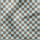 0.5m BIO French Terry Karo dusty blue-taupe *VORBESTELLUNG - Lieferzeit 4-6 Wochen*