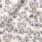 0.5m French Terry Kitty Blume *VORBESTELLUNG - Lieferzeit 4-6 Wochen*
