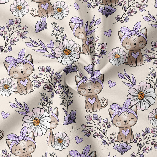 0.5m Jersey Kitty Blume *VORBESTELLUNG - Lieferzeit 4-6 Wochen*
