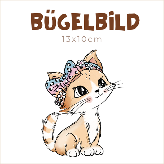 Bügelbild Kittyday: Katze 2 | 13x10cm