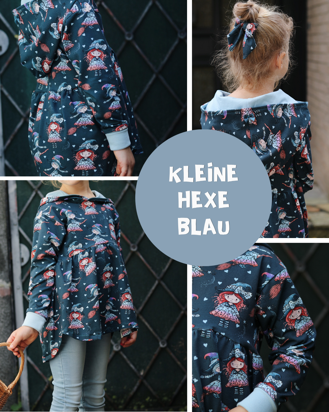 0.5m Jersey Kleine Hexe blau
