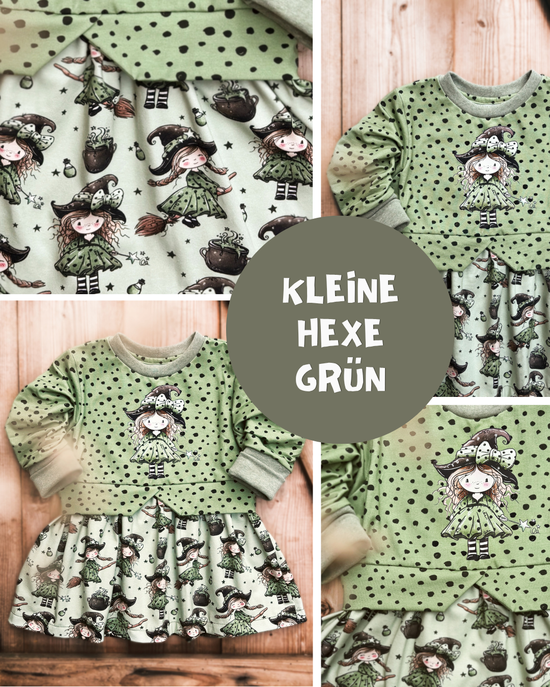 0.5m Jersey Kleine Hexe grün