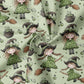 0.5m BIO French Terry Kleine Hexe grün *COMING SOON*