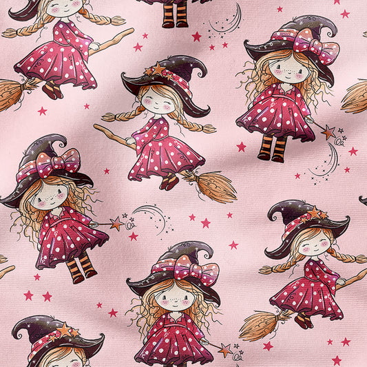 0.5m BIO French Terry Kleine Hexe pink *COMING SOON*